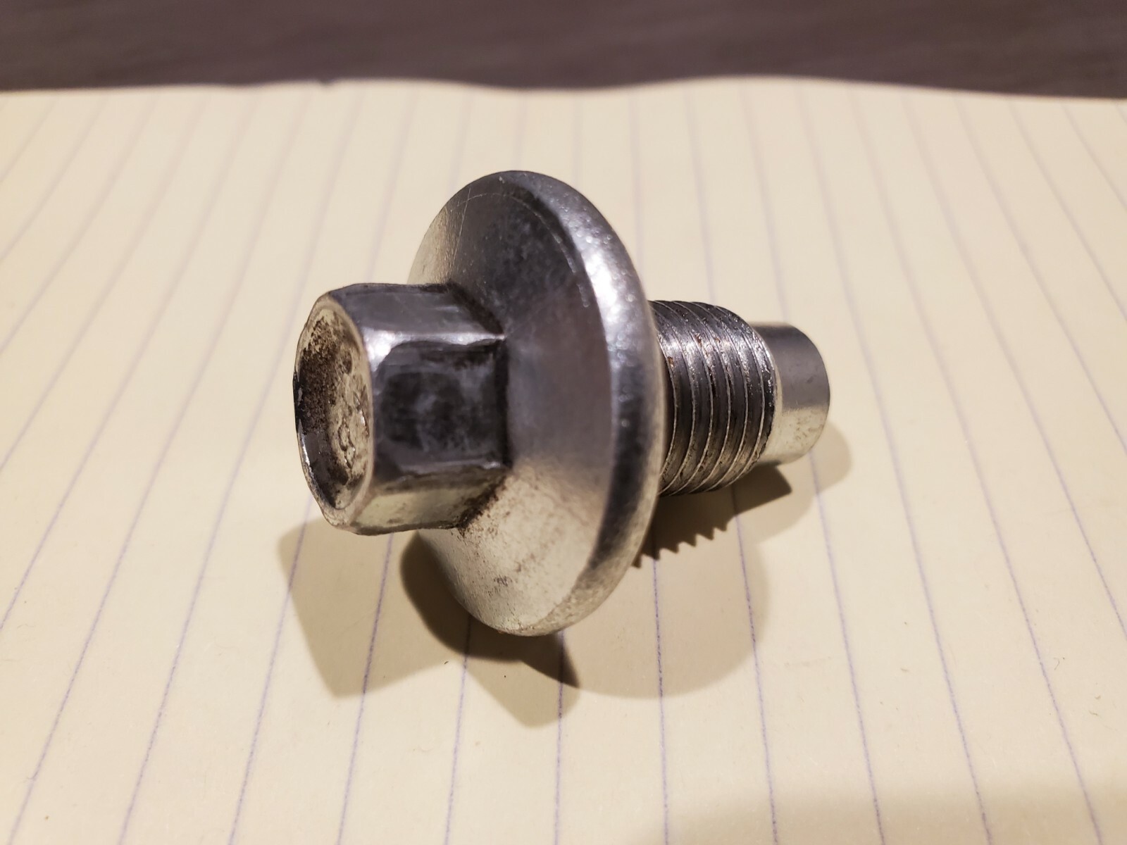 1 OEM USED Mopar Dodge Chrysler Jeep Oil Pan Drain Plug Screw Bolt