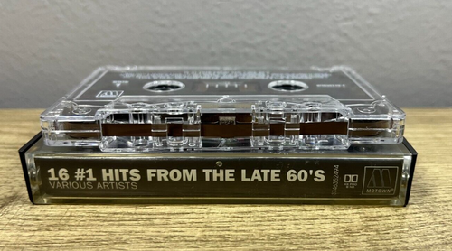Motown 60's Hits -16 #1 Hits - Late 60's - Cassette Tape - Stevie Wonder - VG - Picture 3 of 3