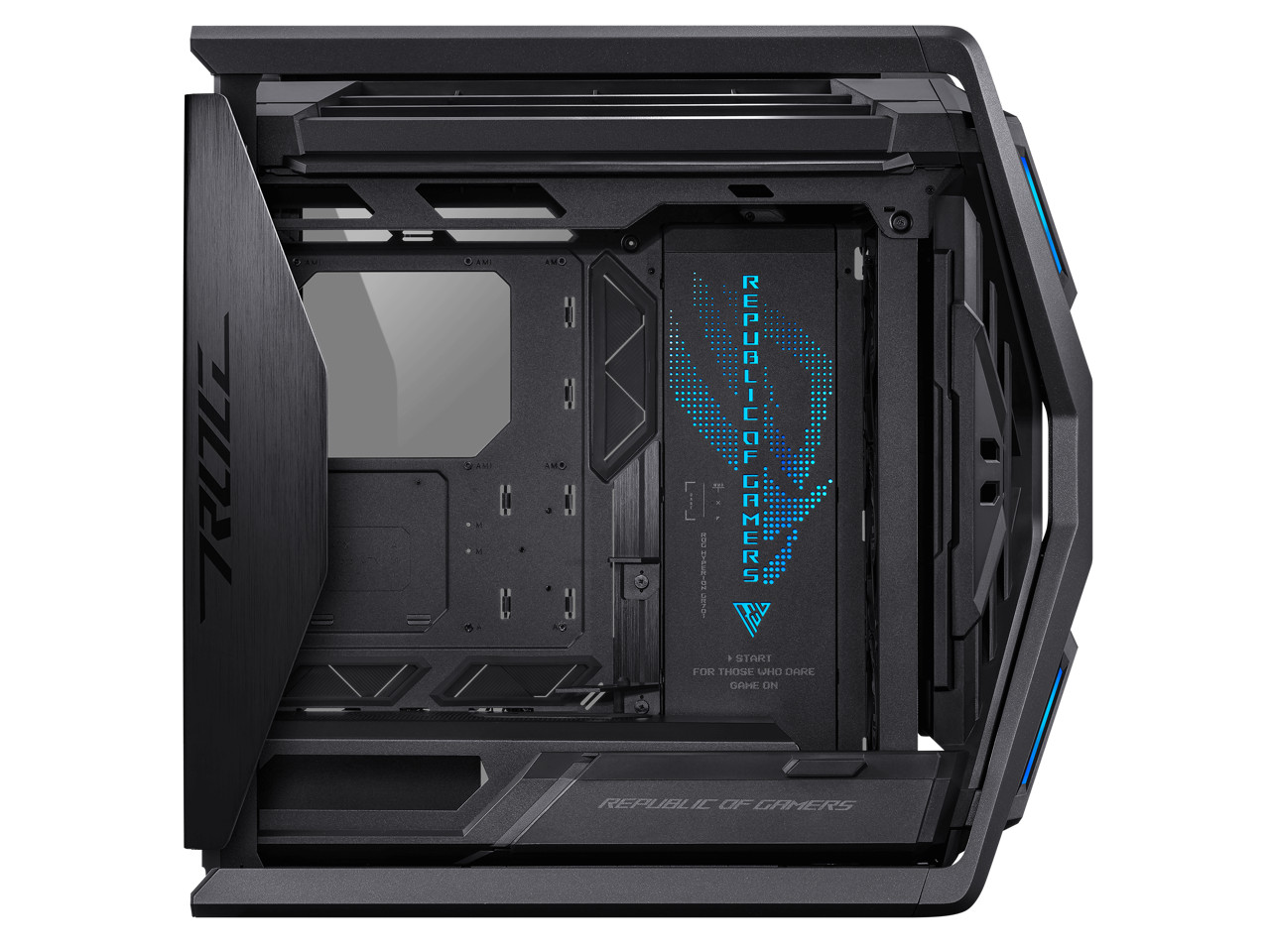 Корпус для компьютера ASUS ROG Hyperion GR701 EATX full tower с полуоткрытой конструкцией