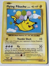 2016 Pokemon XY Evolutions Flying Pikachu Secret Rare 110/108 MINT on eBay