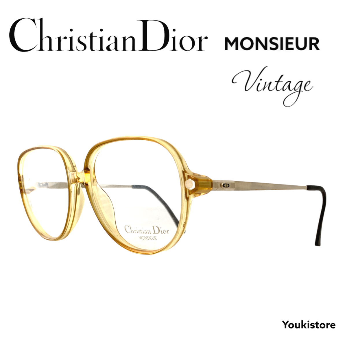 CHRISTIAN DIOR MONSIEUR occhiali da vista 2368 70 58 VINTAGE 80s  Austria
