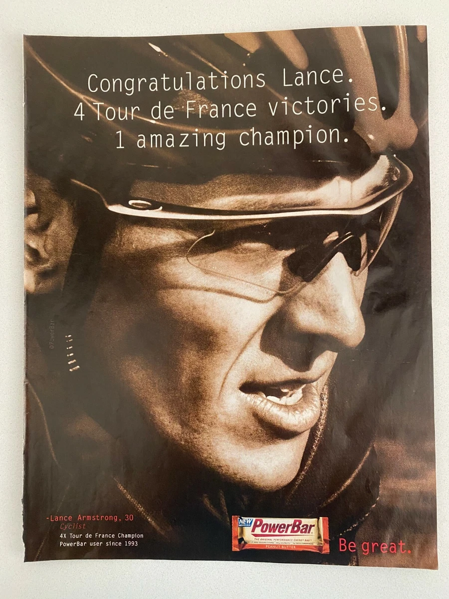 Lance Armstrong Power Bar 2006 7 Print Ad eBay