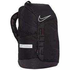 New Nike Elite Pro Basketball Backpack BA6164 Black/White One Size Durable Bag