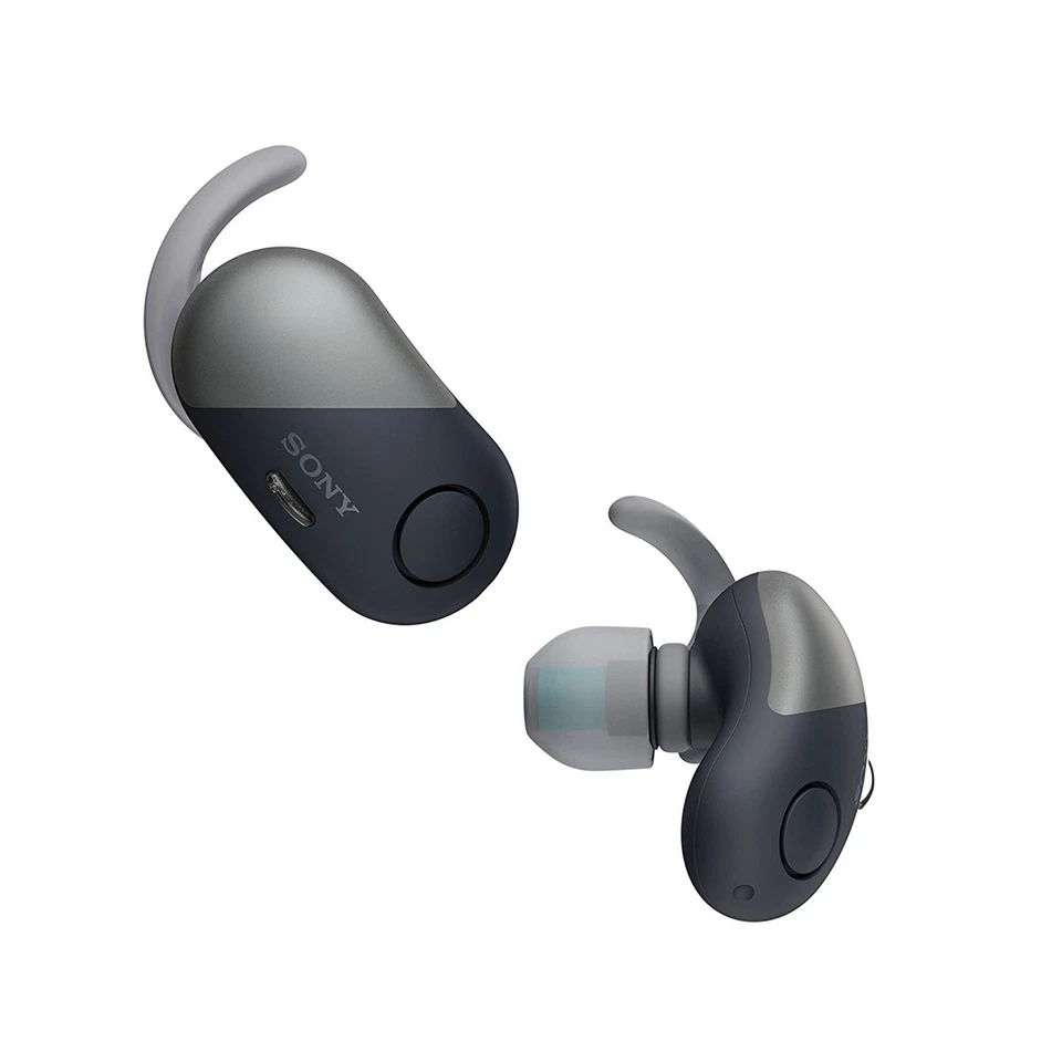 Sony WF-SP700N Sports True Wireless Noise Canceling Earbud Headphones - Black - Image 4 of 4