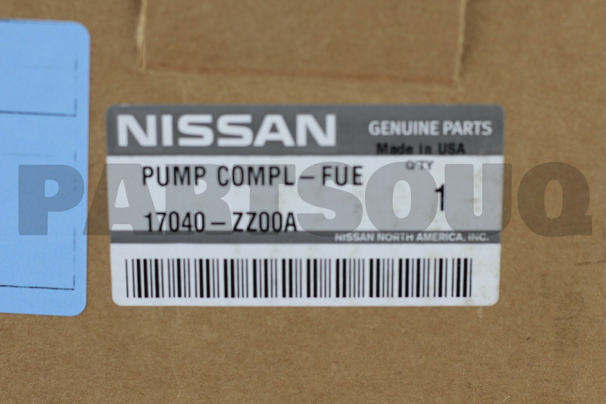 17040ZZ00A Genuine Nissan PUMP COMPL-FUEL 17040-ZZ00A | eBay