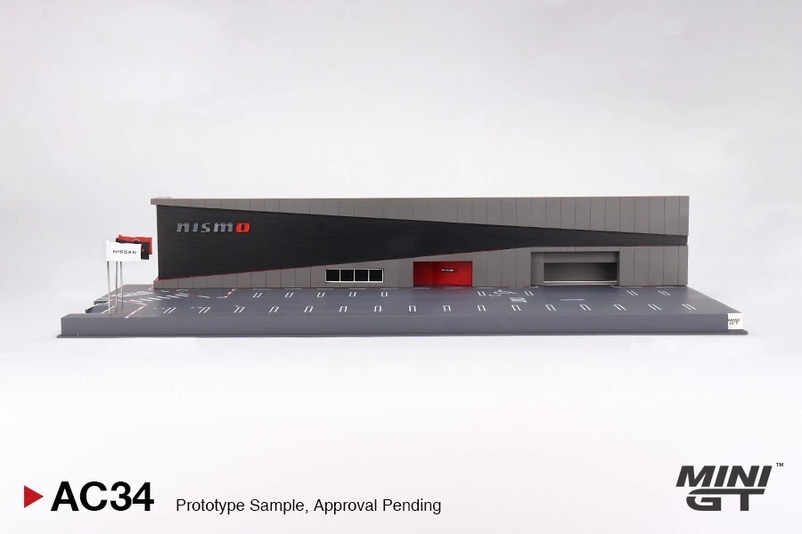 Nissan Motorsports & Customizing Co. Diorama Modelo Escala 1:64 - TSM MGTAC34 Foto 3 de 3