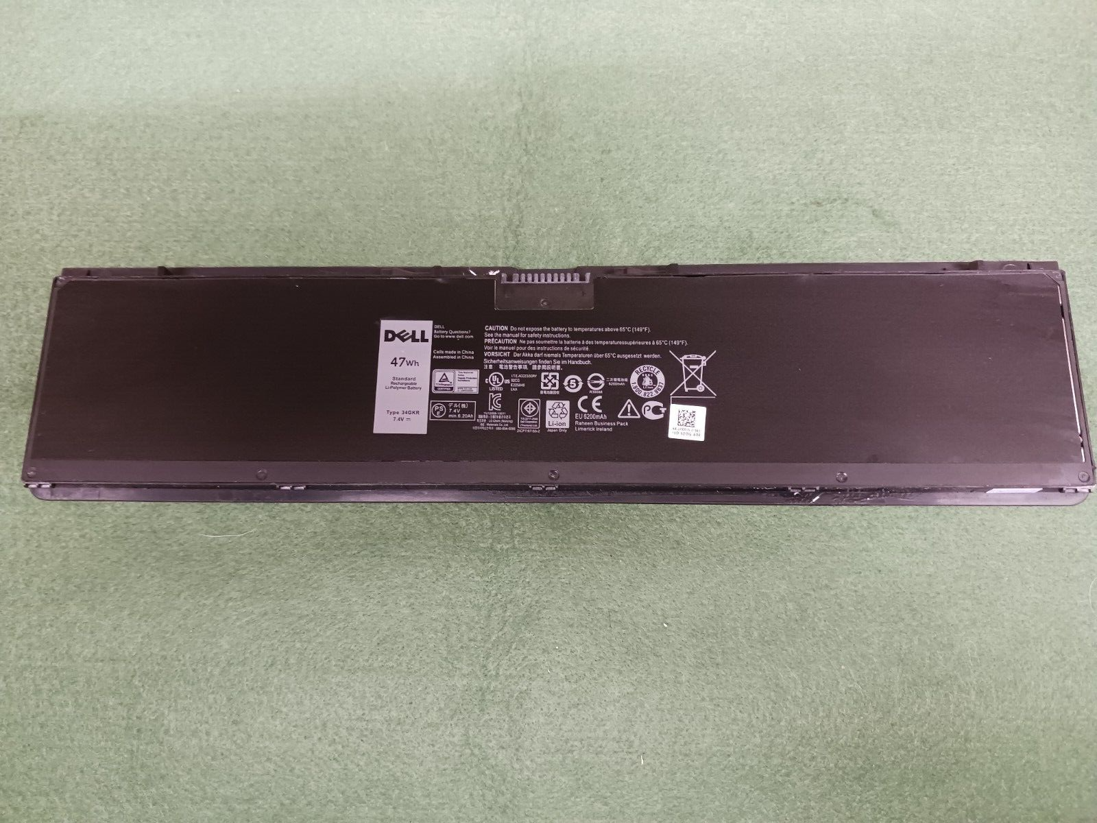 Genuine Dell 34GKR Battery Dell Latitude 7000 E7440 E7450 100% Health ...