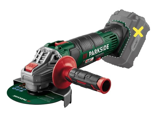 SMERIGLIATRICE ANGOLARE 20V PARKSIDE PWSA 20-Li G4 SENZA BATTERIA NUOVO MOD 2025 - Photo 7/14