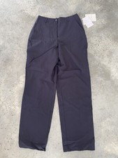 Liz Claiborne Pants Stretch Navy Blue Lizsport Dress Trouser Size 8