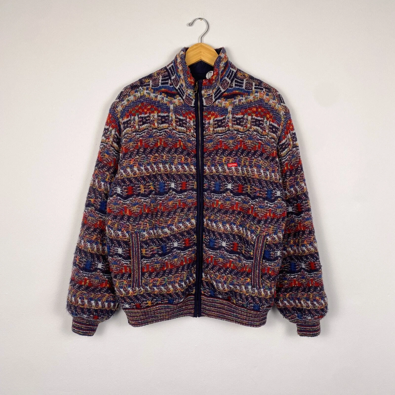 Veste en tricot réversible pour homme Supreme X Missoni moyenne