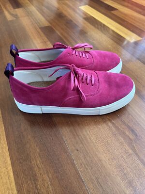 EYTYS  Fuchsia Pink Mother Suede Leather Sneakers Size 10.5