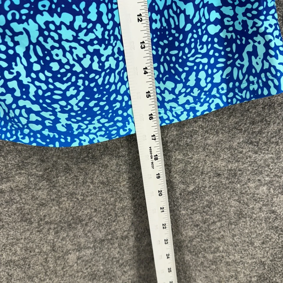 Venus Tankini Top 女式 8 蓝色动物印花聚拢无肩带内置文胸 — 第 4/4 张图片