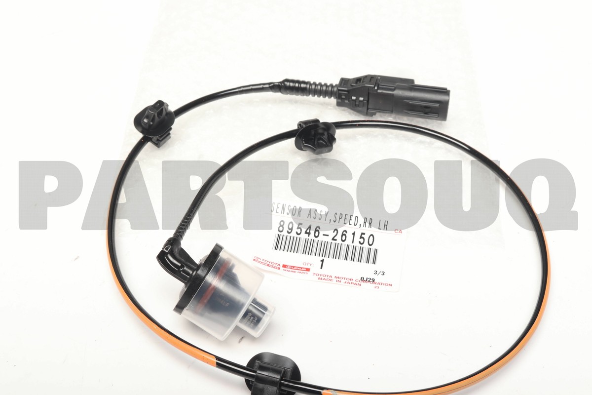 8954626150 Genuine Toyota SENSOR, SPEED, RR LH 89546-26150 8954626150 Genuine Toyota SENSOR, SPEED, RR LH 89546-26150
