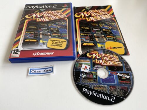 Midway Arcade Treasures - Sony PlayStation PS2 - PAL FR - Avec Notice - Photo 1/3