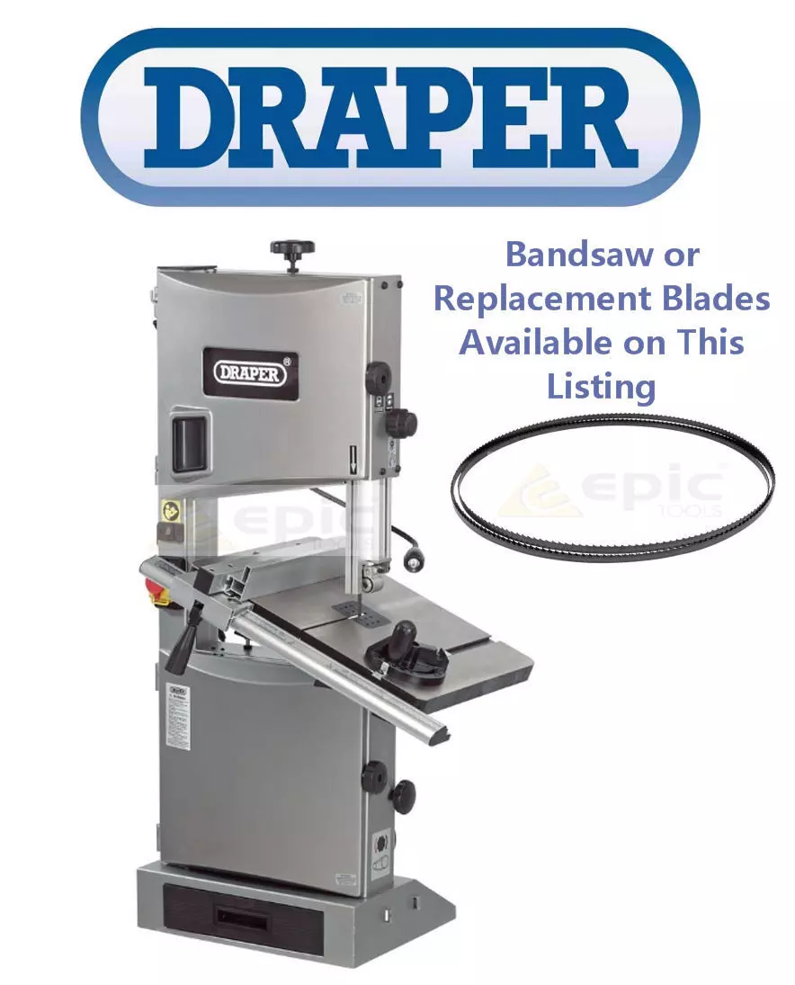 DRAPER 350mm Bench Bandsaw 1110w 84715 or Choose 2560mm