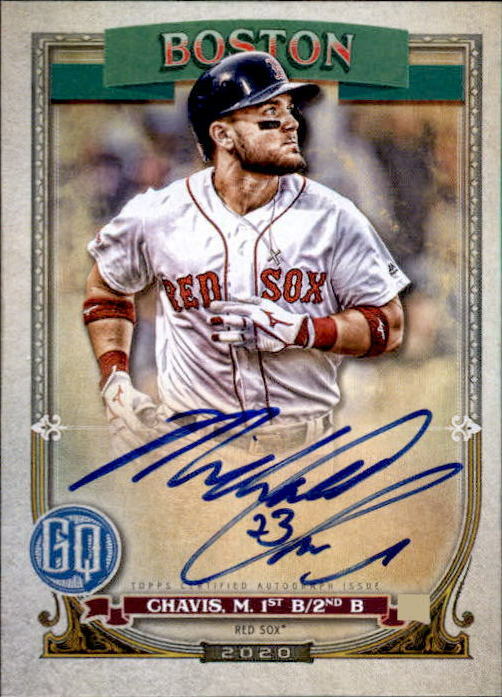 Michael Chavis 2020 Topps Gypsy Queen Auto Card #GQA-MCH