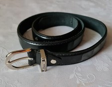 VINTAGE AUTHENTIC BLACK GENUINE LEATHER MENS ...