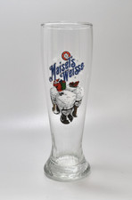 Vintage Rare Maisel's Weisse Beer Glass 1 pint Christmas Edition