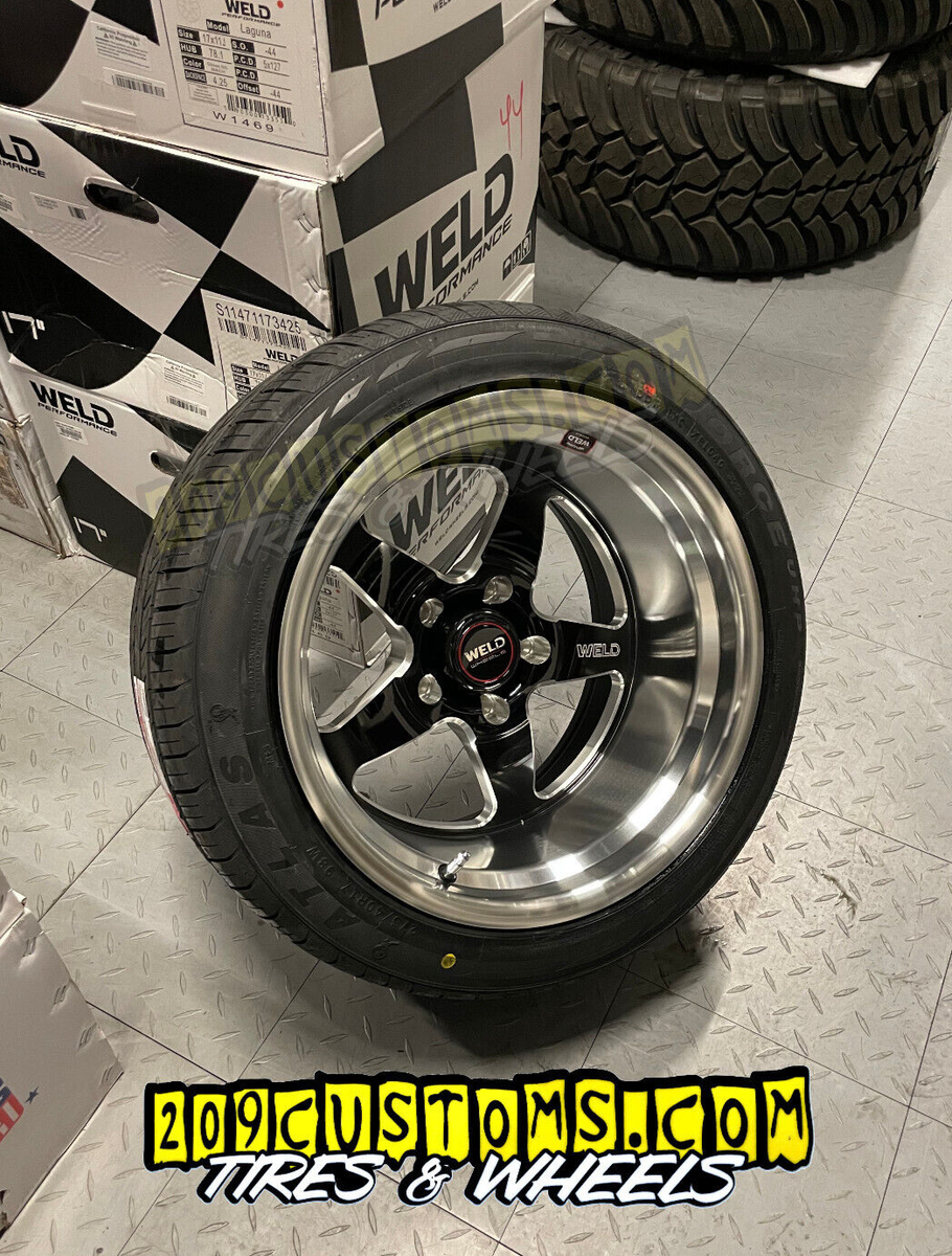 4X WELDS VENTURA WELD WHEES S104 5X127 FOR C-10 CHEVY OBS SQUARE