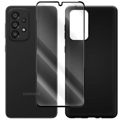 Wear-Resisting Screen Protector+TPU Case f Samsung Galaxy A33 5G SM-A336M/DS USA