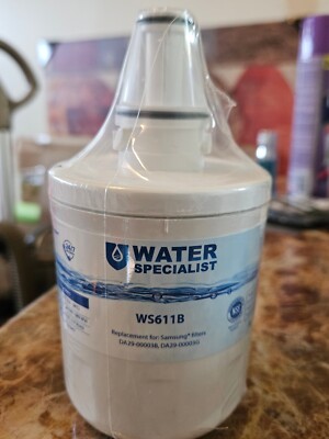 Water Specialist Water Filter WS611B  For Samsung DA20-00003B & DA2900003G