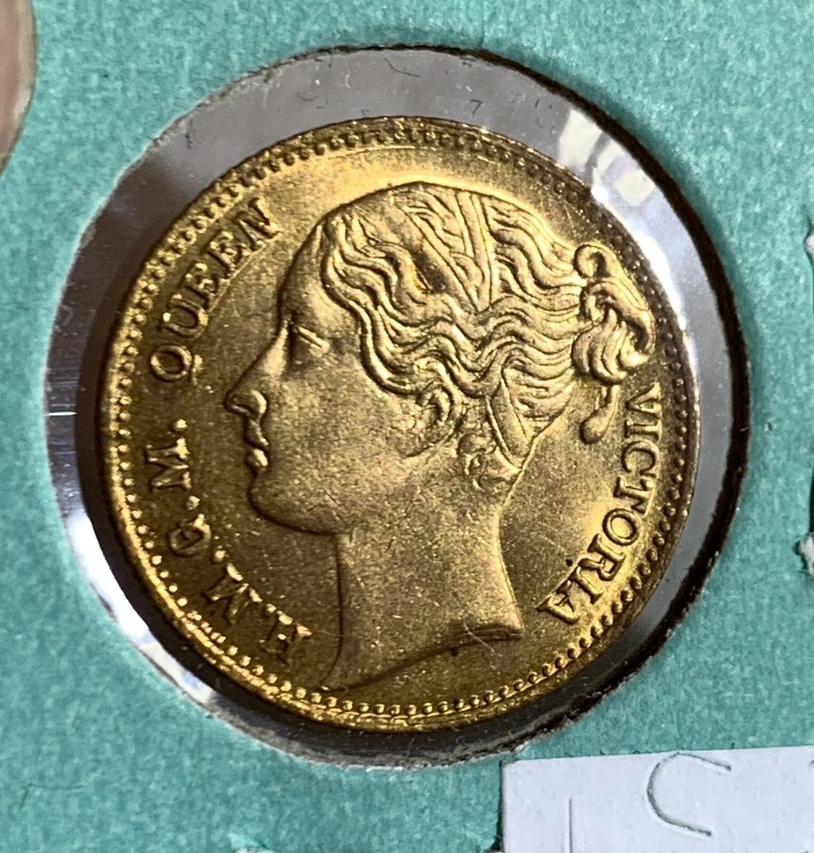 Великобритания жетон 1837 до Ганновер BU медная монета - Изображение 2 из 2