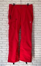 SPYDER Logo Reflective Ski Snowboarding Pants Trousers Size L