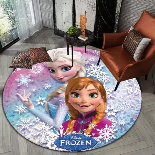 Frozen Pattern Round carpet kid's Playroom Rug bedroom*- - Picture 16 of 41