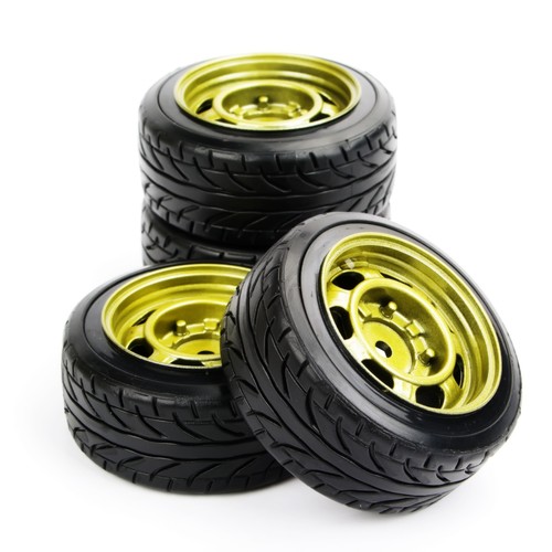 4Pcs 12mm Hex Drift Tires&wheel For HSP HPI RC 1:10 On-Road Racing Car 292/014 - Picture 5 of 8