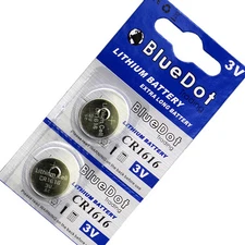 2pcs ~ Acura MDX RDX TL TSX BlueDot Remote Key Fob Alarm Battery CR1616 FREE SH