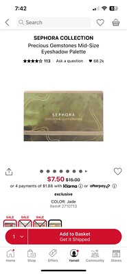 Sephora Precious makeup