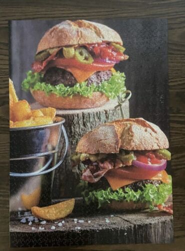 TWO Ceaco 1000 pc puzzles - Burgers & Tacos - COMPLETE - Picture 2 of 3