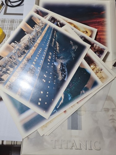 TITANIC - ANNO 1997 - VHS - COFANETTO DA COLLEZIONE - CON FOTOGRAMMI ORIGINALI - Foto 5 di 5
