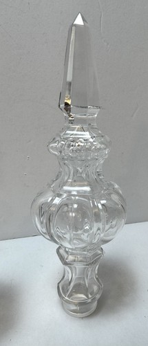 Vintage Crystal Spike Pointer Finial Part Girandoles Lamp Chandelier 8” - Picture 4 of 15