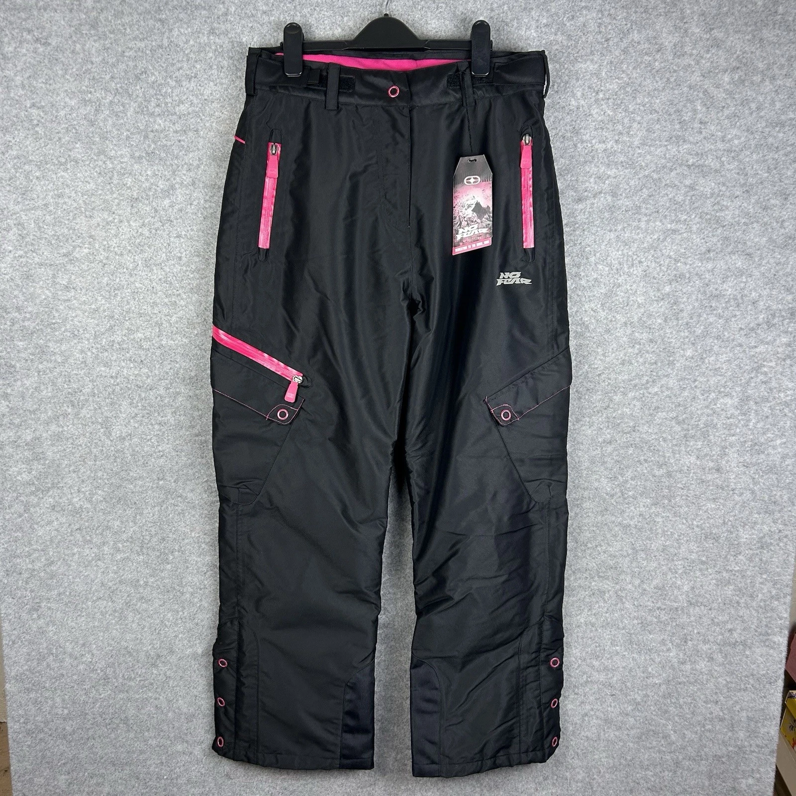 No Fear Ski Trousers Womens UK 10 / Small Black Fleece Lined Snow Pants RRP:£100
Opens in a new wind