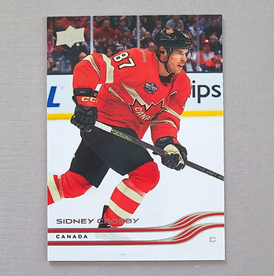 Upper Deck 2025-26 Extended Series Sidney Crosby #646 Team Canada