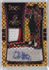 2017-18 Panini Select Rookie Jersey Gold 4/10 Caleb Swanigan #RJA-CSW Auto 5ov