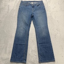 Duluth Trading Co Women's 10x31 Bootcut Jeans Blue Denim Medium Wash Flared Leg