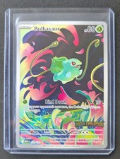 Pokemon Mega Evolution Bulbasaur 133/132 IR Mega Evolution Stamped Promo
