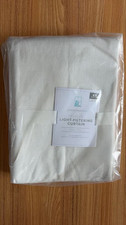 NWT Pottery Barn Kids Evelyn Light-Filtering Curtain Ivory - 54x63