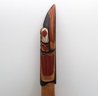 PNW Tlingit Ceremonial Spoon Ladle Feast Carved Painted Polychrome Raven 17.5" L — photo 6