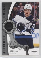 2021 Upper Deck SP Game Used 2005-06 Retro Rookies /999 Cole Perfetti #R-80 t7o