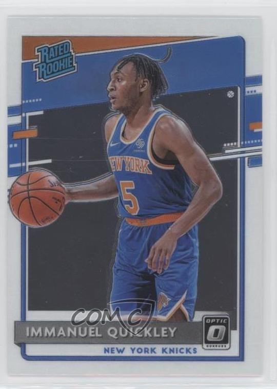 2020-21 Panini Donruss Optic Rated Rookie Immanuel Quickley #175 Rookie RC 0ks3
