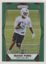 2017 Panini Prizm Rookies Green Prizm Isaiah Ford #260 pr9