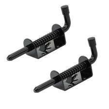 5 Inch Spring Loaded Latch Bolt, Heavy Duty Spring Loaded Latch Pin Door Lock...
