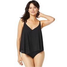Coco Reef Women Black Mesh Captivate Bra-Size...