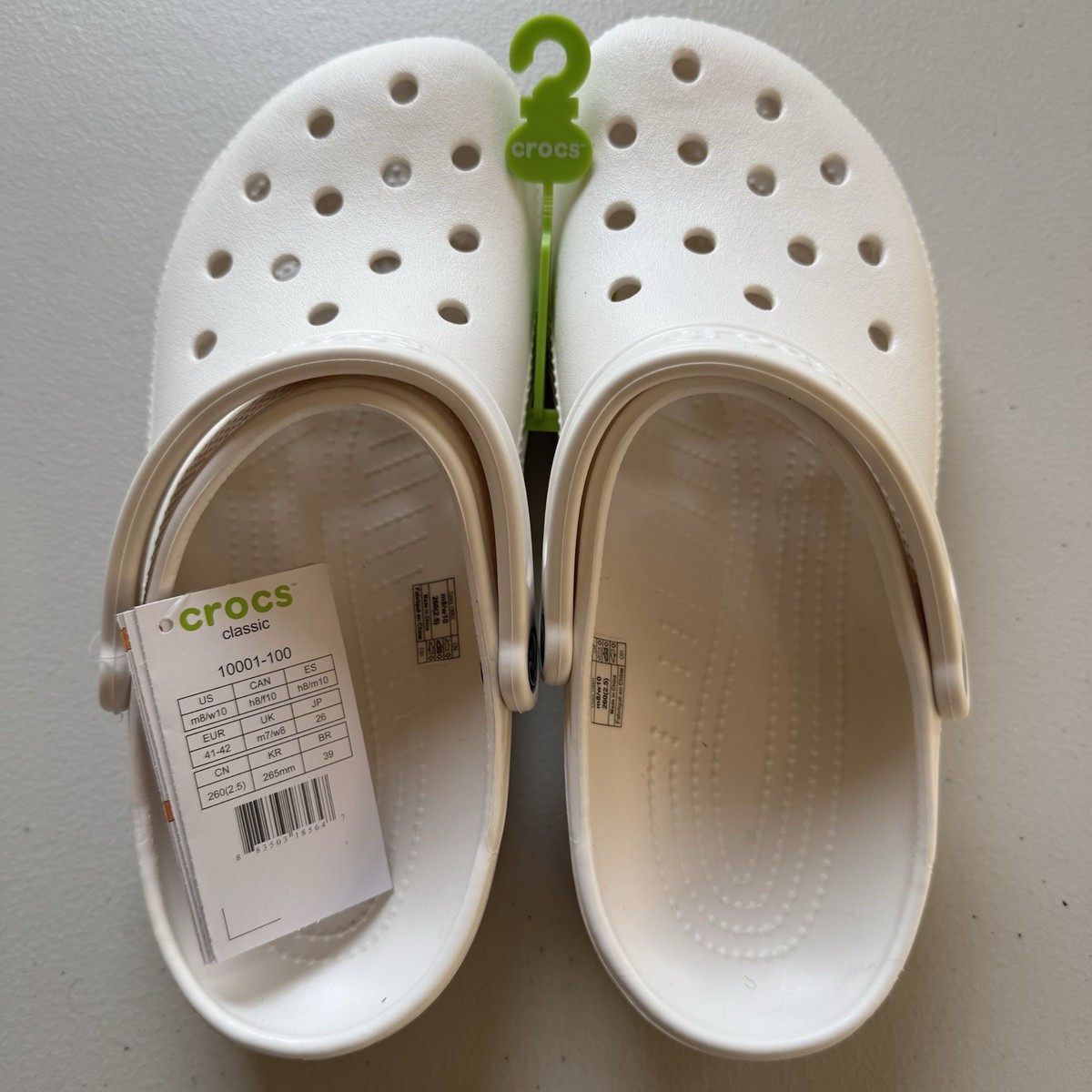 サンダル・ミュール CROCS Women Sandals CR209842 CHALK White クロックス crocs Stomp Slide （Chalk） -靴＆ファッション通販