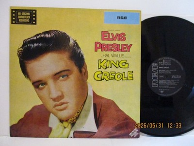 ELVIS Presley 12'' :  KING CREOLE = rare mit black Label mint-