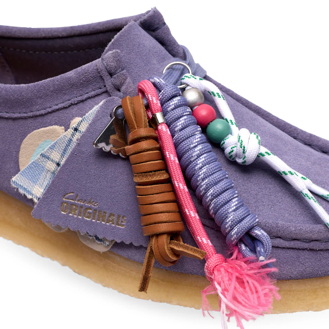 Clarks Wallabee Lo - 26186542 - Purple Interest (WOMEN'S) | eBay