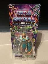 NEW MOTU Origins Turtles of Grayskull Teela Action Figure  TMNT  DMG Packaging